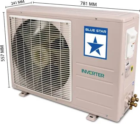 Blue Star IC418FBTU 1.5 Ton, 4 Star, Copper Coils, Inverter Compressor,  Split Air Conditioner
