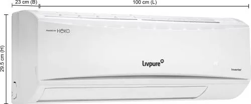Livpure HKS-IN18K3S19A 1.5 Ton, 3 Star,  Inverter Compressor,  Smart, Split Air Conditioner