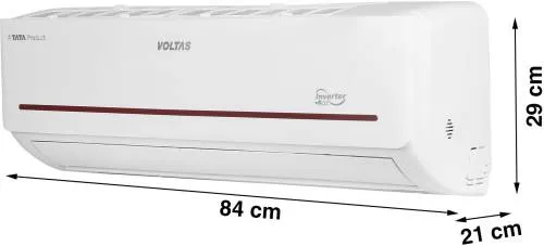 Voltas 153V Vectra Prism(4503541) 1.2 Ton, 3 Star, Copper Coils, Inverter Compressor,  Split Air Conditioner