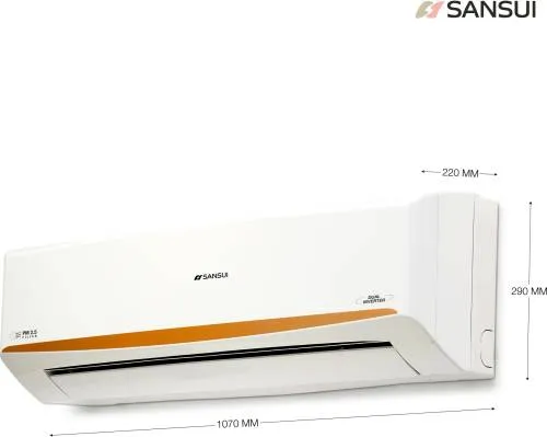 Sansui SAC153SIAP 1.5 Ton, 3 Star,  Inverter Compressor, Air Purification,  Split Air Conditioner