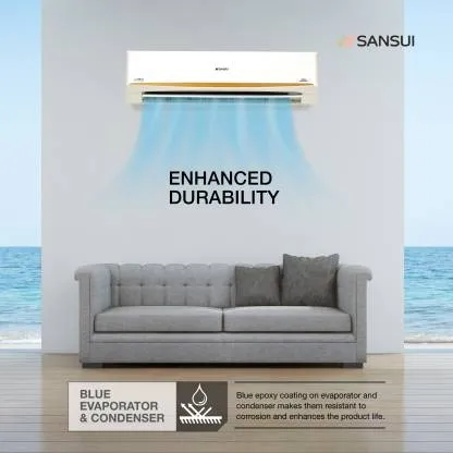 Sansui SAC153SIAP 1.5 Ton, 3 Star,  Inverter Compressor, Air Purification,  Split Air Conditioner