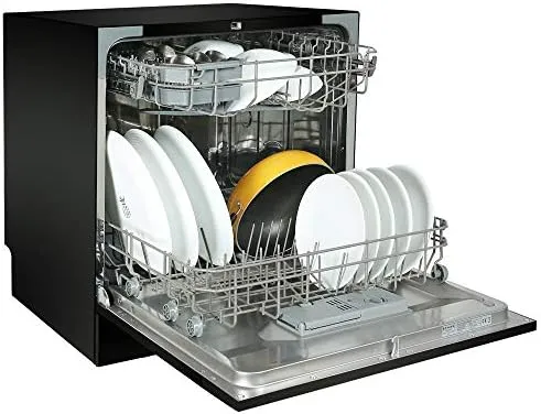 Faber FFSD 6PR 8S Ace Black 8 Place Settings Dishwasher