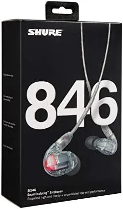 Shure SE846-CL-A Wired, In Ear Headphone