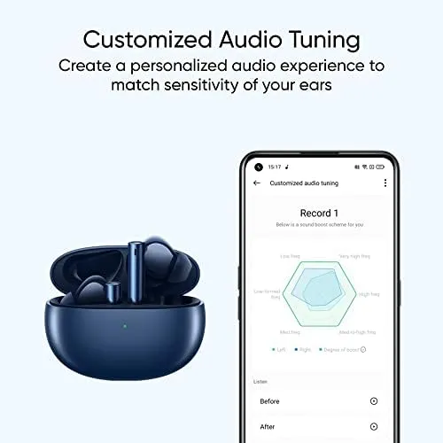 Realme Buds Air 3 Noise Cancellation, Wireless, In Ear Headphone