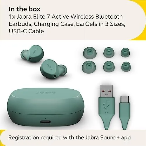 Jabra 100-99171703-98 Noise Cancellation, Wireless, In Ear Headphone