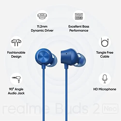 realme RMA2016 Wired, In Ear Headphone
