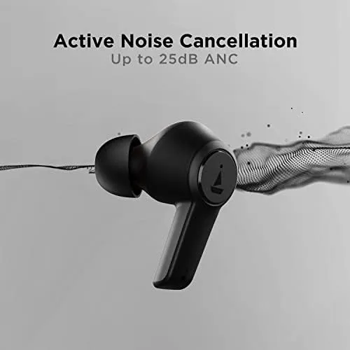 boAt Airdopes 413ANC Noise Cancellation, Wireless, In Ear Headphone