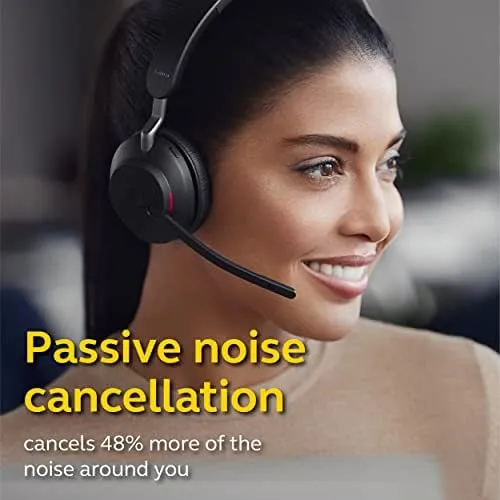 Jabra 26599-999-899 Noise Cancellation, Wireless, Over Ear Headphone