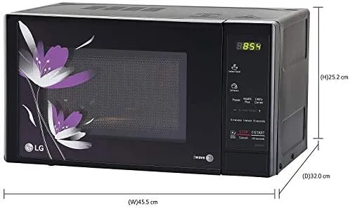 LG MS2043BP 20 L, 24 W, Solo Microwave Oven
