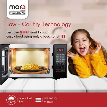 Marq by flipkart 23AMWCMQB 23 L, 800 W, Convection Microwave Oven