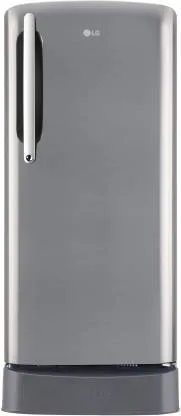 LG Shiny Steel, GL-D211HPZZ 201 L, Single Door, 5 Star,  Direct Cool, Refrigerator