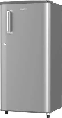 Whirlpool Magnum Steel, 205 WDE PRM 4S Inv MAGNUM STEEL-Z 184 L, Single Door, 4 Star,  Direct Cool, Refrigerator