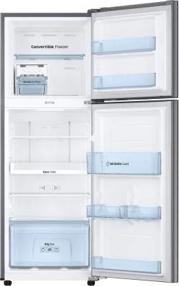 Samsung REFINED INOX, RT28B3922S9/HL 253 L, Double Door, 2 Star, Frost Free,  Convertible Freezer Refrigerator