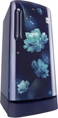 LG Blue Charm, GL-D201ABCU 185 L, Single Door, 5 Star,  Direct Cool, Refrigerator