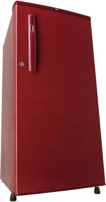 LG Peppy Red Hairline, GL-B199OPRC 190 L, Single Door, 2 Star,  Direct Cool, Refrigerator