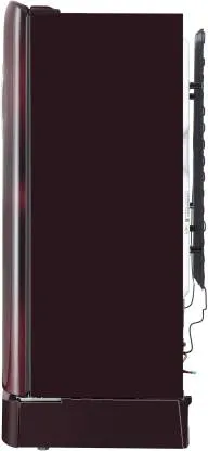 LG Scarlet Charm, GL-D221ASCU 205 L, Single Door, 5 Star,  Direct Cool, Refrigerator