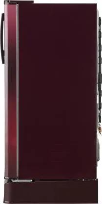LG Scarlet Euphoria, GL-D199OSEY 185 L, Single Door, 4 Star,  Direct Cool, Refrigerator