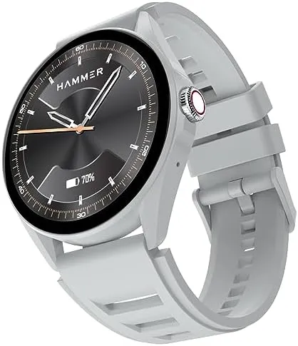 Hammer Cyclone 1.39 Inch,  Voice Assistant Smartwatch