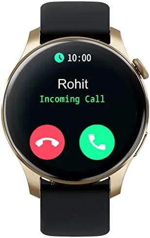 Titan 90156AP01 1.39 Inch, Bluetooth Calling, Voice Assistant Smartwatch