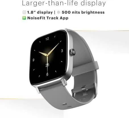 Noise Colorfit Icon 2 1.8'' Display with Bluetooth Calling, AI Voice Assistant 1.8 Inch,  Bluetooth Calling, Voice Assistant Smartwatch