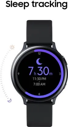 Samsung Galaxy Watch Active 2 Aluminium AMOLED Display with Upto 5 Days Battery Life 1.73 Inch,  Bluetooth Calling, Smartwatch