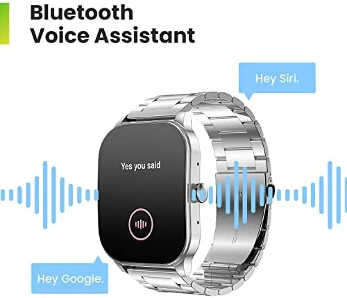 Amazfit Pop 3S 1.96 Inch, Bluetooth Calling, Voice Assistant Smartwatch