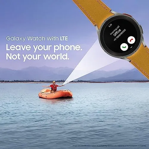 Samsung SM-R925FZKAINU 1.77 Inch, Cellular Calling, Smartwatch