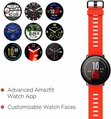 Amazfit Pace 1.34 Inch, Smartwatch