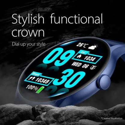 Titan Evoke with 1.43" AMOLED Display,1000 Nits Brightness,Rotating Crown,BT Calling 1.43 Inch,  Bluetooth Calling, Smartwatch