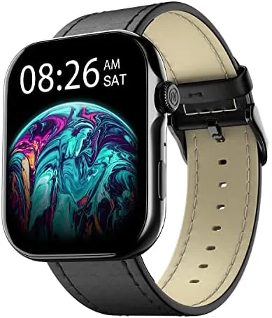 Noise wrb-sw-colorfitultra3-mtl-blk_blk 1.96 Inch, Bluetooth Calling, Smartwatch