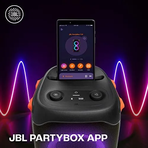 JBL Partybox 110 160 Watts, Portable, Speaker