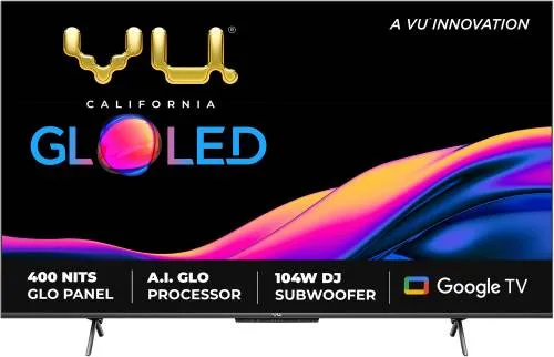 Vu 55GloLED 55 inch, Ultra HD (4K), Smart, OLED TV