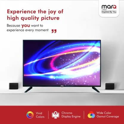 MarQ 32AAHDM 32 inch, HD Ready, Smart, LED TV