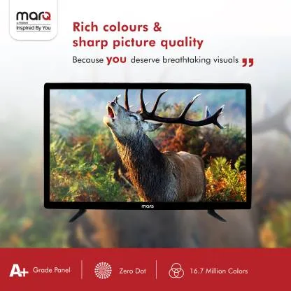 MarQ 24HDCDQEE1B 24 inch, HD Ready, Smart, LED TV