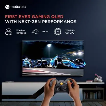 Motorola 55UHDAQMDT5Q 55 inch, Ultra HD (4K), Smart, QLED TV