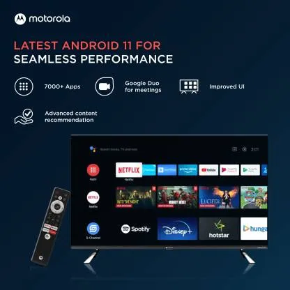 Motorola 55UHDAQMDT5Q 55 inch, Ultra HD (4K), Smart, QLED TV