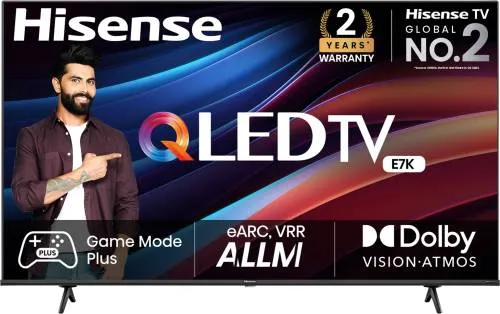 Hisense 50E7K 50 inch, Ultra HD (4K), Smart, QLED TV