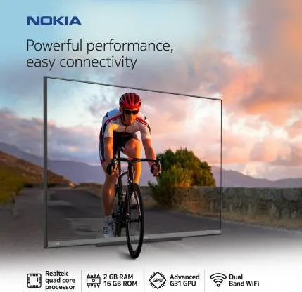 Nokia 55UHDAQNDT5Q 55 inch, Ultra HD (4K), Smart, QLED TV