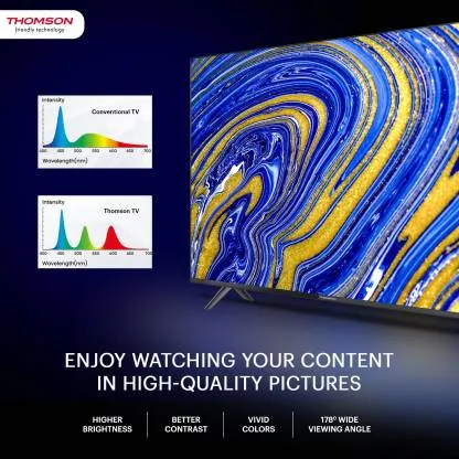 Thomson 32Alpha007BL 32 inch, HD Ready, Smart, LED TV