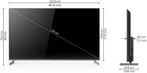 Vu 55QML 55 inch, Ultra HD (4K), Smart, QLED TV