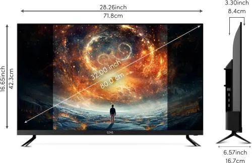 Sens 32WCSHD 32 inch, HD Ready, Smart, LED TV