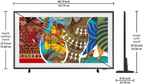 Samsung QA55LS03AAKLXL 55 inch, Ultra HD (4K), Smart, QLED TV