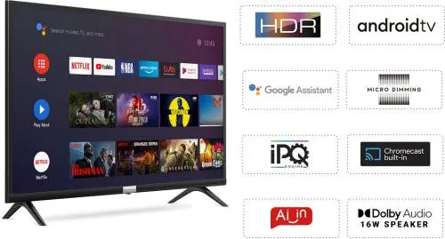 TCL 32F53 32 inch, HD Ready, Smart, LED TV