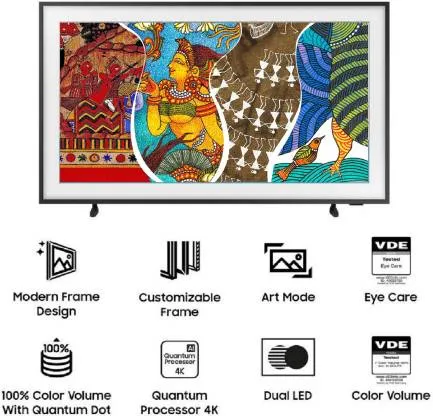 Samsung QA50LS03AAKLXL 50 inch, Ultra HD (4K), Smart, QLED TV
