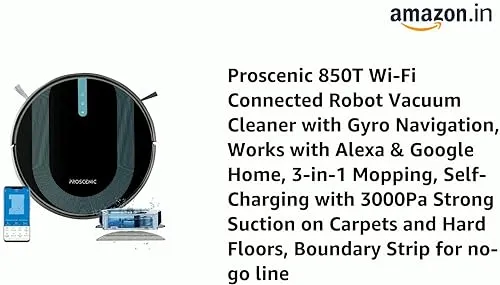 Proscenic 850T Vacuum & Mop Vacuum Cleaner