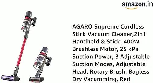 Agaro Supreme Dry Vacuum Cleaner
