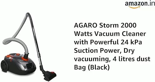 Agaro Storm Dry Vacuum Cleaner