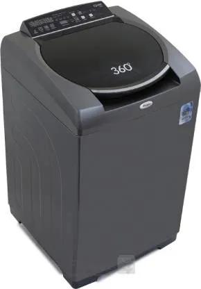 Whirlpool 360°Ultimate Care 10.0 Graphite 10 YMW 10 kg, Fully-Automatic, Top-Loading Washing Machine